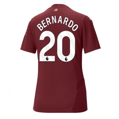 Fotballdrakt Dame Manchester City Bernardo Silva #20 Tredjedrakt 2024-25 Kortermet Fotballdrakt Dame Manchester City Bernardo Silva #20 Tredjedrakt 2024-25 Kortermet